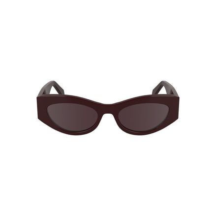 Calvin Klein Rosso Acetate Women Sunglass