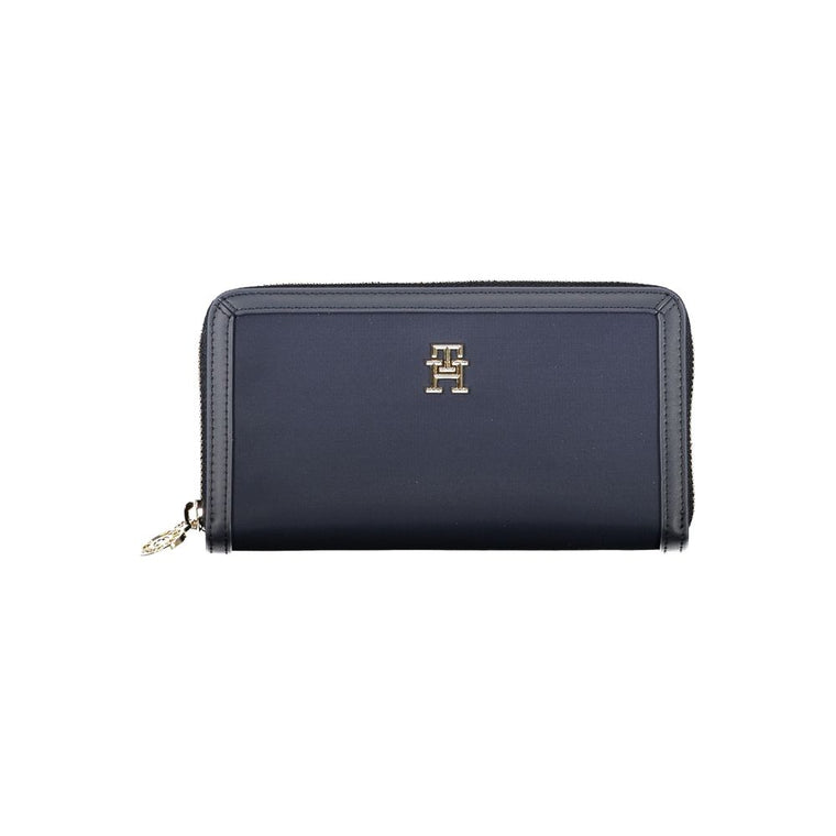 Tommy Hilfiger μπλε γυναικείο πορτοφόλι από πολυεστέρα