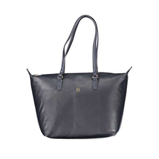 Γυναικεία Τσάντα Tommy Hilfiger Blu Πολυεστέρας