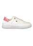 Tommy Hilfiger Bianco Polyurethane Women Sneaker