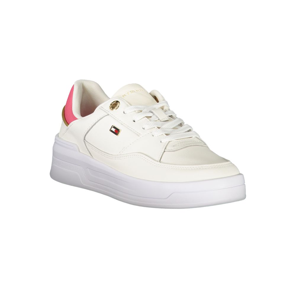 Γυναικεία sneakers Tommy Hilfiger Bianco από πολυουρεθάνη