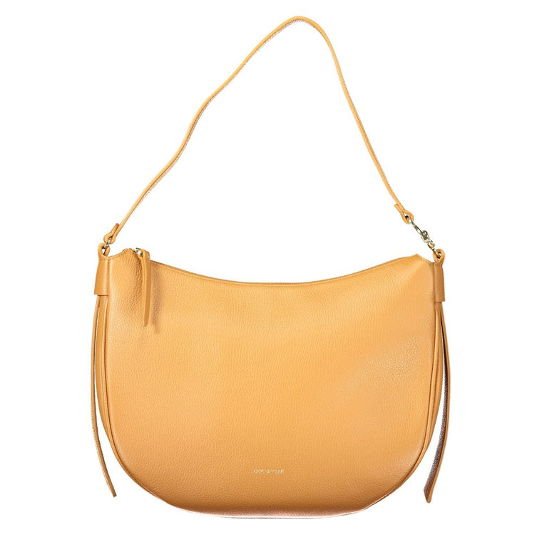 Coccinelle Marrone Leather Women Handbag