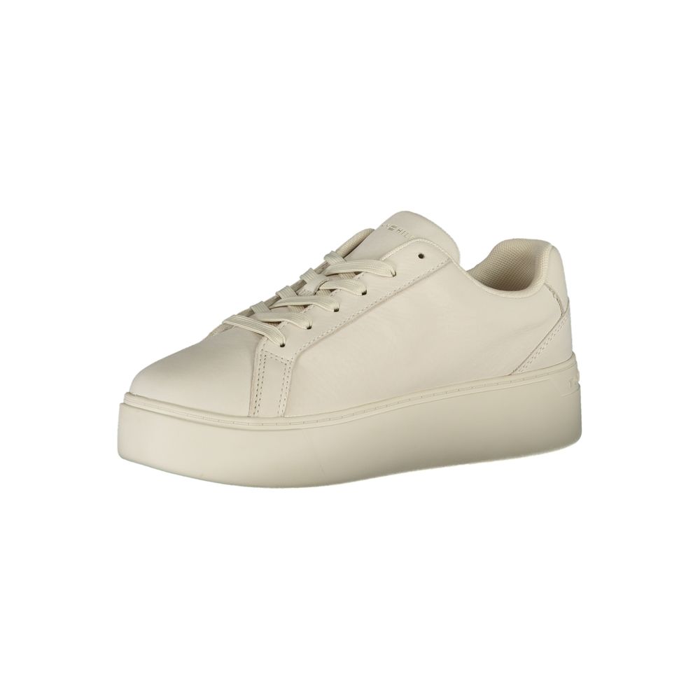 Tommy Hilfiger Bianco Leather Women Sneaker