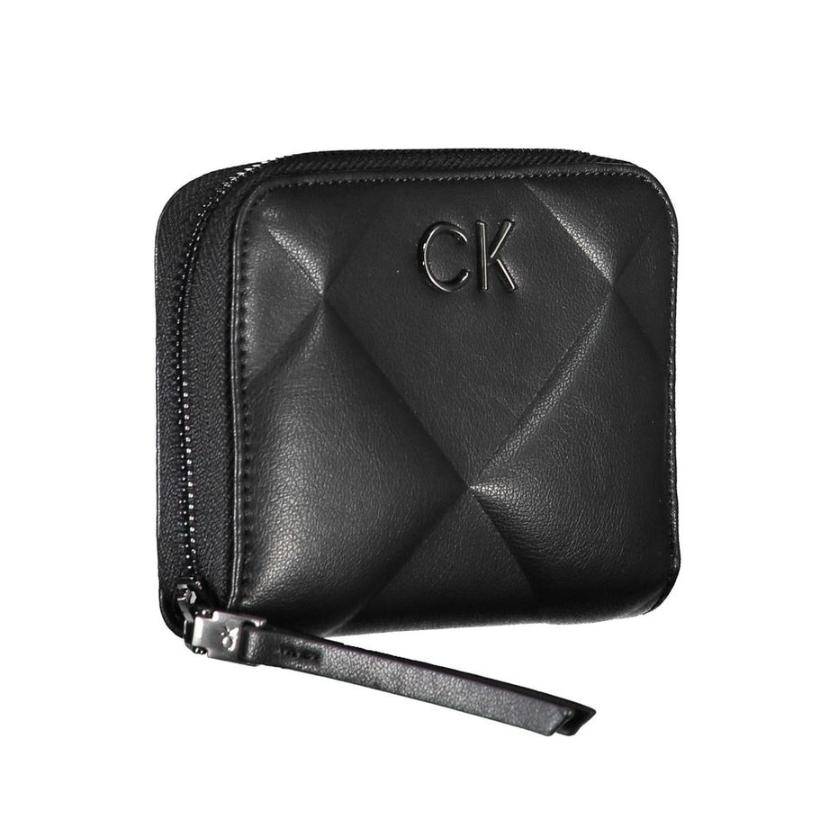 Γυναικείο Πορτοφόλι Calvin Klein Nero Πολυεστέρας