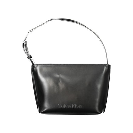 Γυναικεία τσάντα ώμου Calvin Klein από μαύρο πολυεστέρα