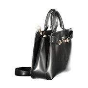 Guess Jeans Black Polyurethane Women's Handbag