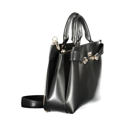 Guess Jeans Black Polyurethane Women's Handbag