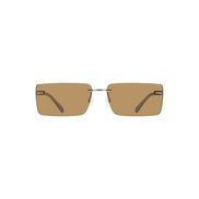 Calvin Klein Beige Metal Women Sunglasses