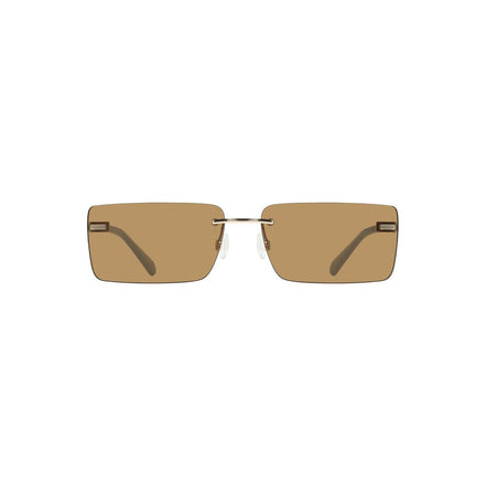 Calvin Klein Beige Metal Women Sunglasses