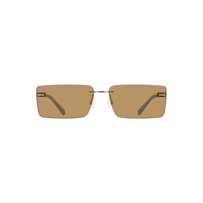Calvin Klein Beige Metal Women Sunglasses