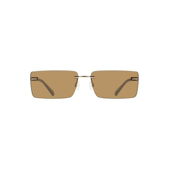 Calvin Klein Beige Metal Women Sunglasses