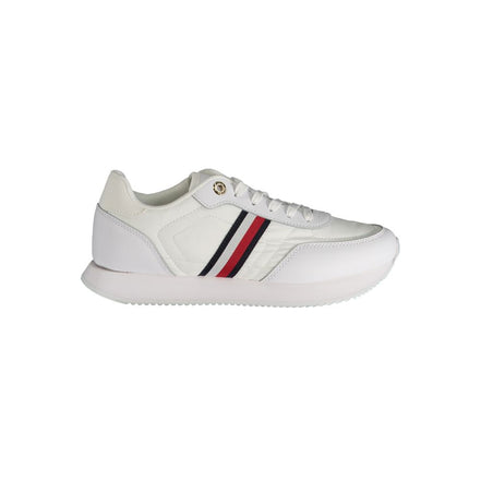 Γυναικεία αθλητικά παπούτσια Tommy Hilfiger White από δέρμα