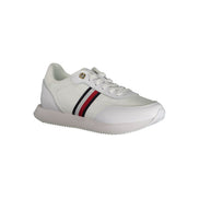 Γυναικεία αθλητικά παπούτσια Tommy Hilfiger White από δέρμα