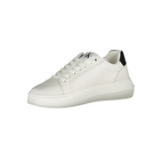 Γυναικεία sneakers Calvin Klein λευκά από δέρμα