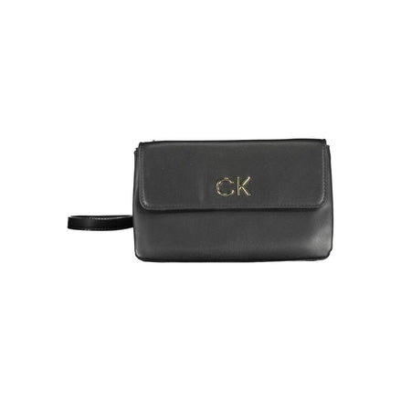 Calvin Klein Μαύρη Γυναικεία Τσάντα Χειρός από Πολυεστέρα