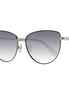 Max Mara Gold Metal Sunglasses
