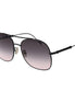 Tod's Black Metal Sunglasses
