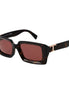 Tod's Brown Acetate Sunglasses