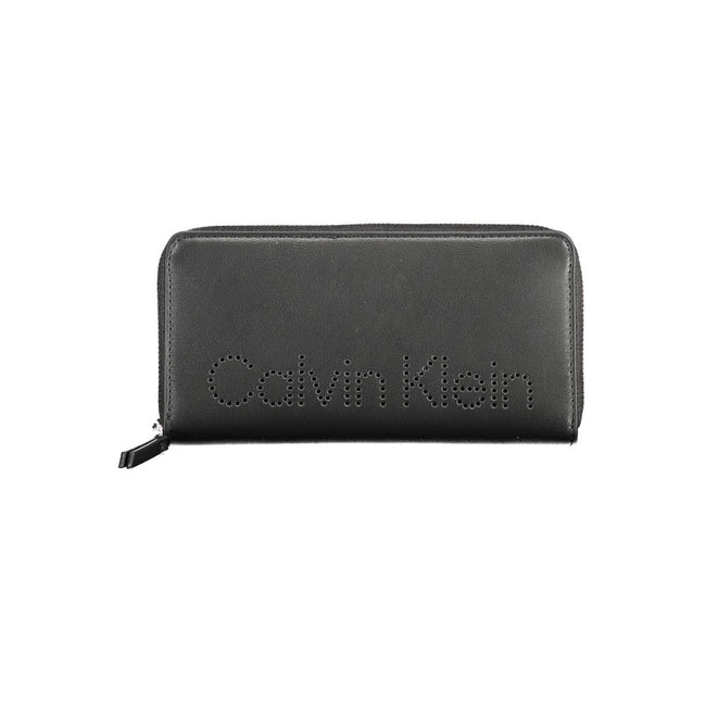 Γυναικείο Πορτοφόλι Calvin Klein Μαύρο Πολυουρεθάνης