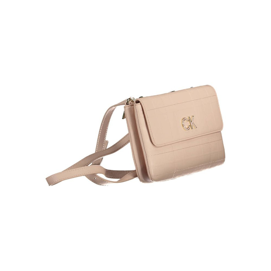 Calvin Klein Rosa Polyurethane Women Handbag