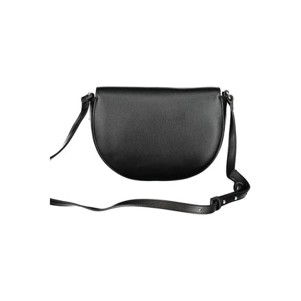 Calvin Klein Nero Πολυουρεθάνη Γυναικεία Τσάντα Ώμου