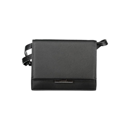 Calvin Klein Nero Γυναικεία Τσάντα Ώμου από Πολυουρεθάνη