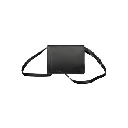 Calvin Klein Nero Γυναικεία Τσάντα Ώμου από Πολυουρεθάνη