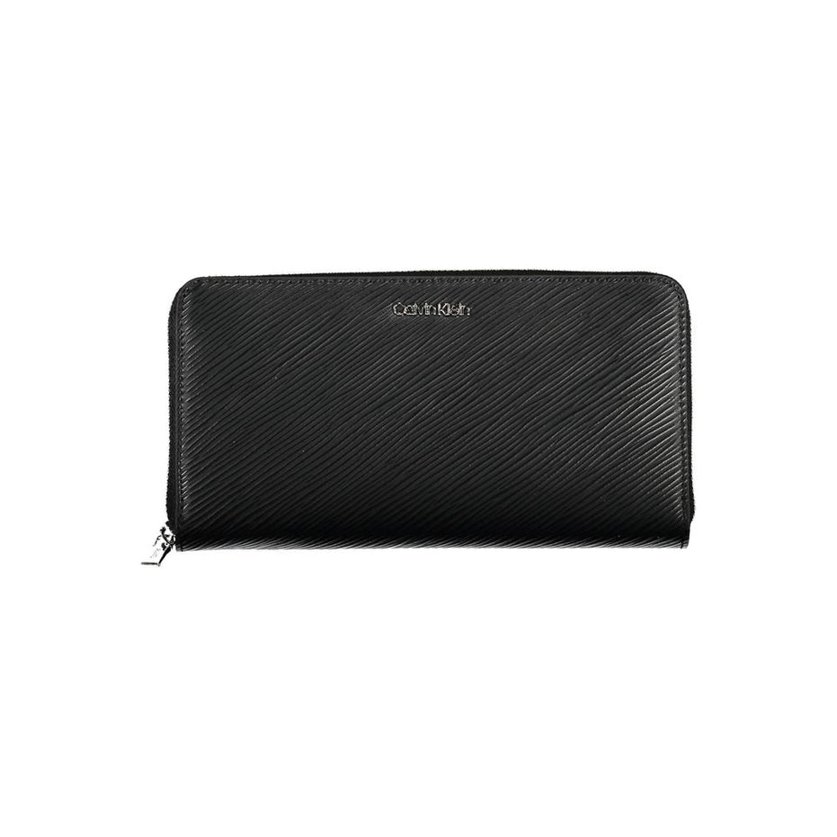 Γυναικείο Πορτοφόλι Calvin Klein Μαύρο Πολυουρεθάνης