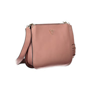 Guess Jeans Rosa Poliuretano Women Handbag