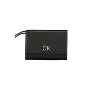 Γυναικείο Πορτοφόλι Calvin Klein από Μαύρο Πολυεστέρα  