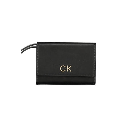 Γυναικείο Πορτοφόλι Calvin Klein από Μαύρο Πολυεστέρα  