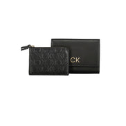 Γυναικείο Πορτοφόλι Calvin Klein από Μαύρο Πολυεστέρα  
