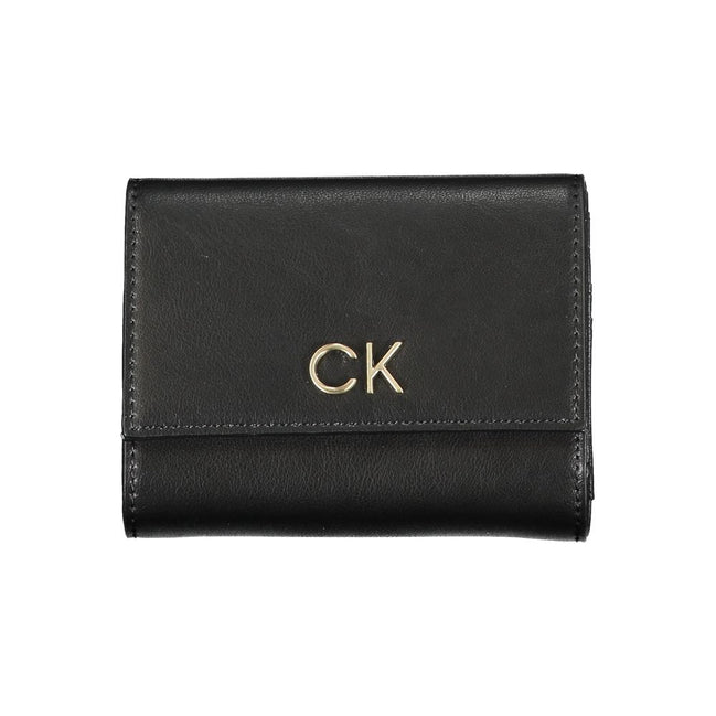 Calvin Klein Γυναικείο Πορτοφόλι Νερο Πολυουρεθάνης