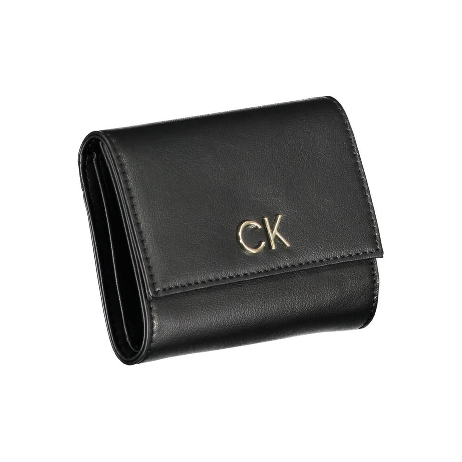 Calvin Klein Γυναικείο Πορτοφόλι Νερο Πολυουρεθάνης