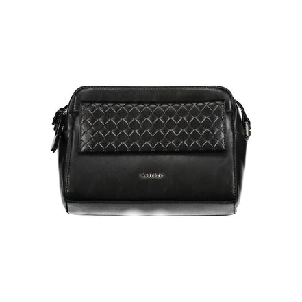 Calvin Klein Black Polyester Women Shoulder Bag