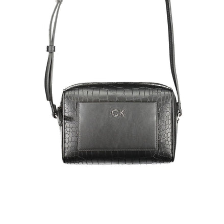 Γυναικεία τσάντα ώμου Calvin Klein από μαύρο πολυεστέρα