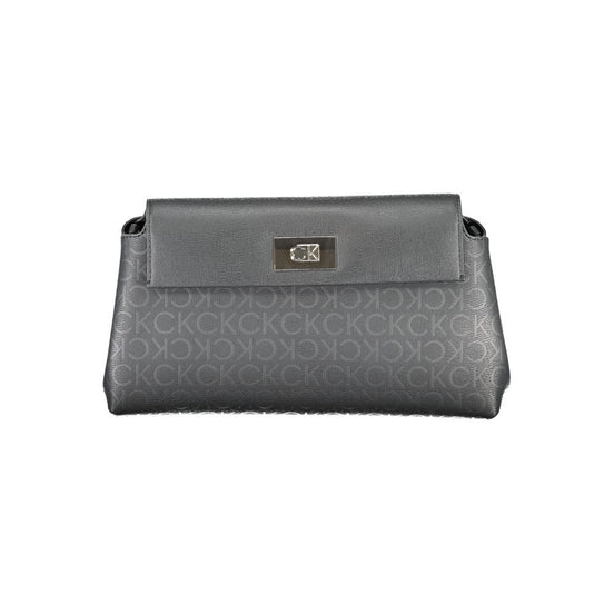 Calvin Klein Black Polyester Women's Shoulder Bag