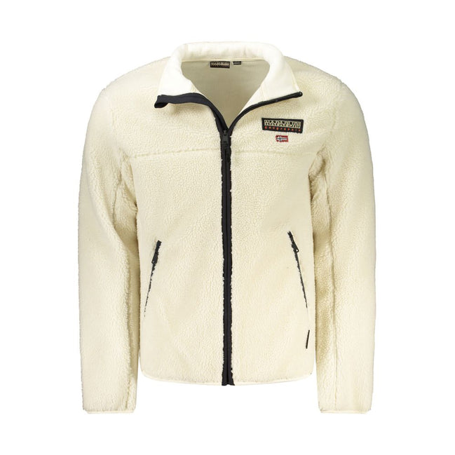 Napapijri Bianco Polyester Men Jacket
