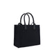 Versace Black Cotton Shoulder Bag