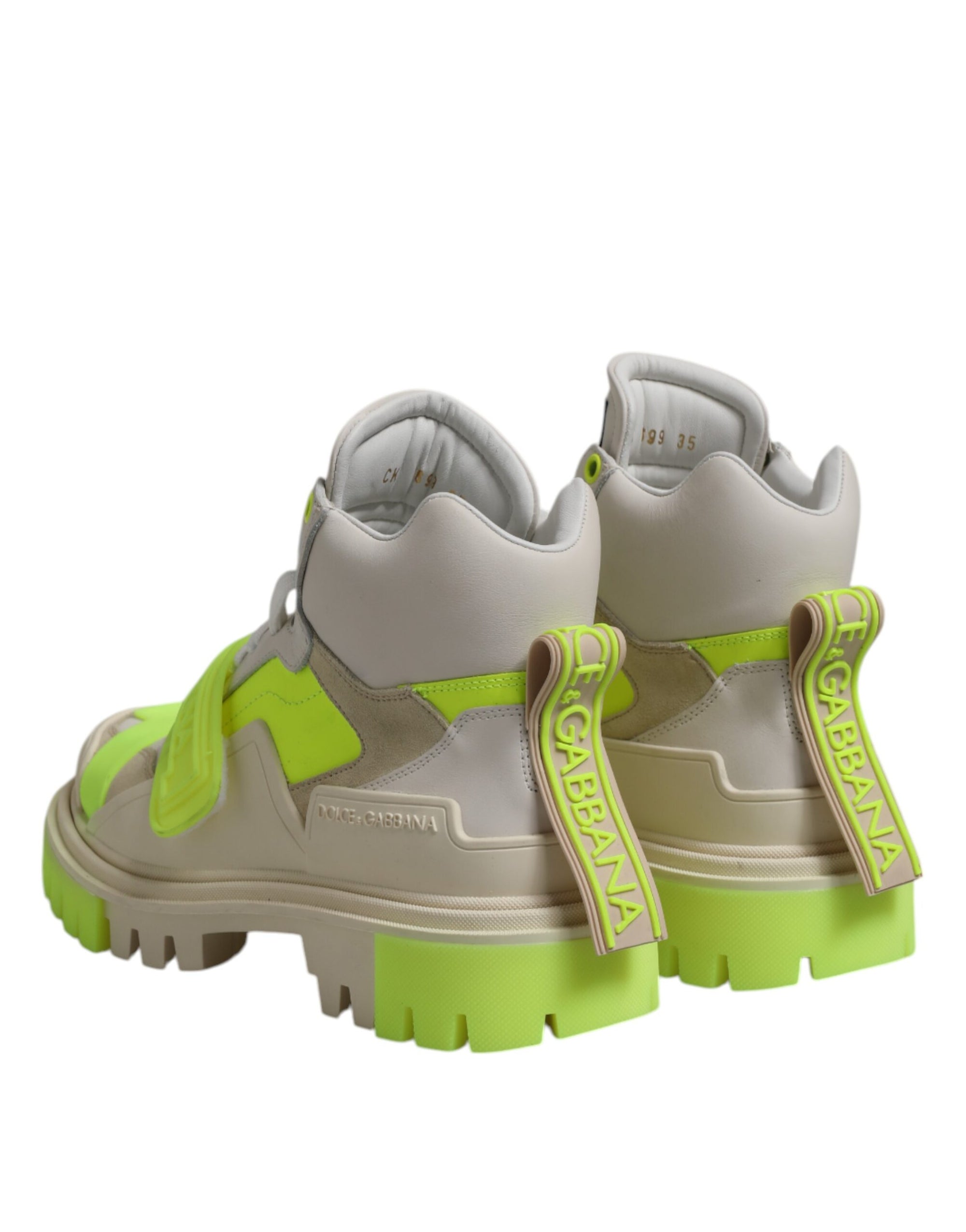 Dolce & Gabbana Multicolor Trekking Boots Sneakers Shoes