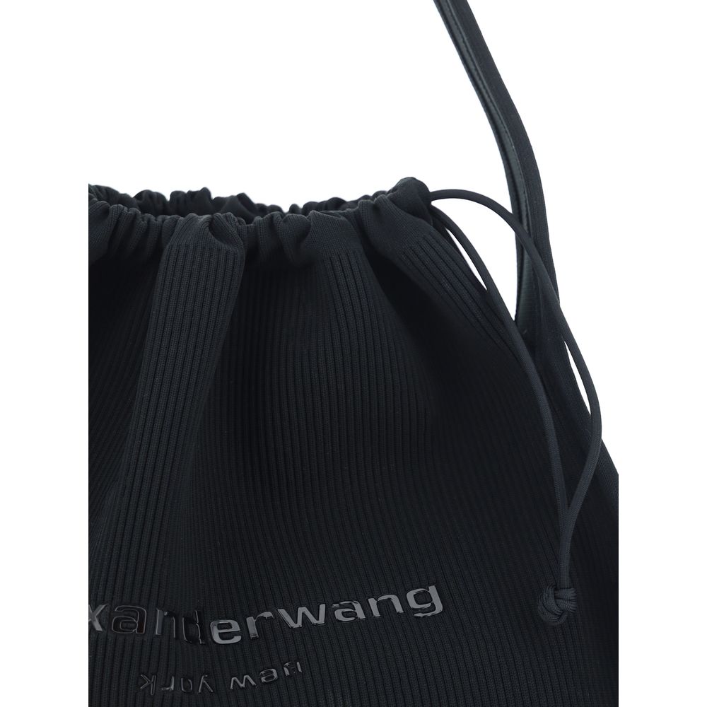 Μαύρη Τσάντα Χειρός Alexander Wang από Πολυεστέρα