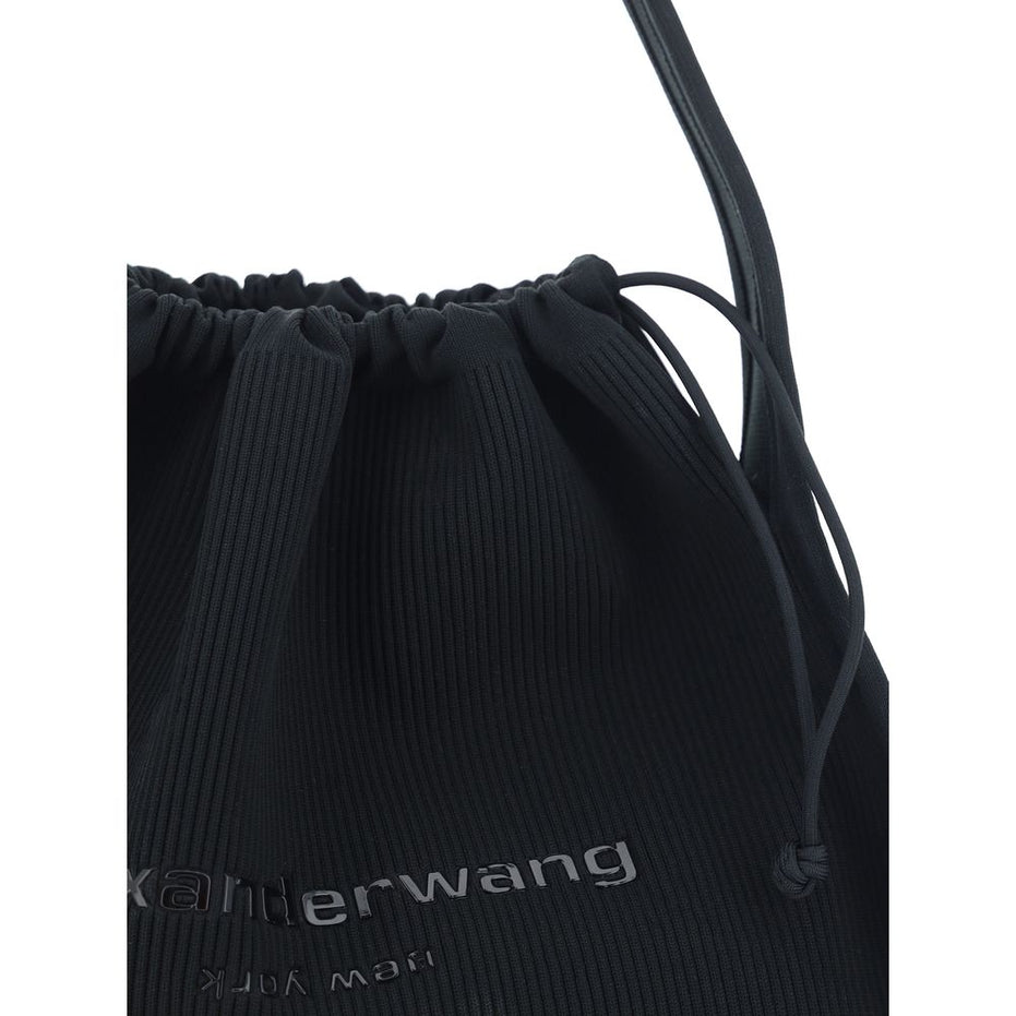 Μαύρη Τσάντα Χειρός Alexander Wang από Πολυεστέρα