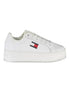 Tommy Hilfiger White Leather Women Sneaker