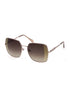 Just Cavalli Rose-Tone Statement Sunglasses