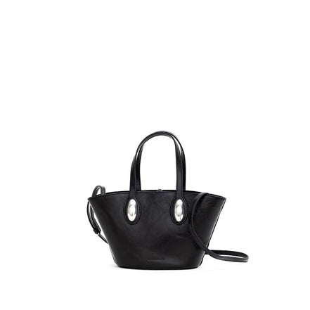 Τσάντα ώμου από μαύρο δέρμα Alexander Wang