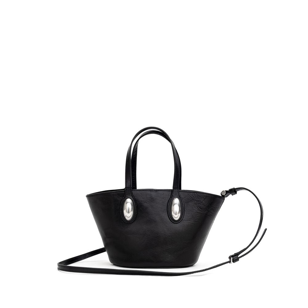 Τσάντα ώμου από μαύρο δέρμα Alexander Wang