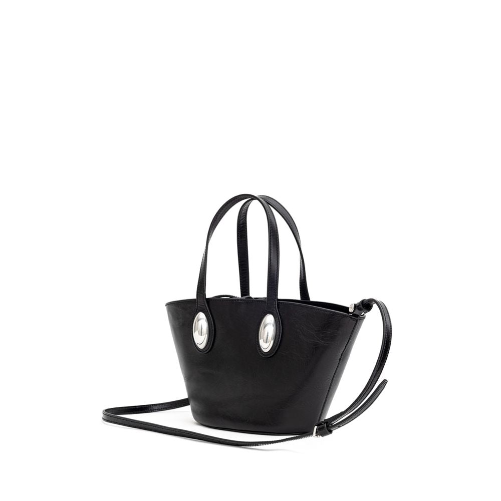 Τσάντα ώμου από μαύρο δέρμα Alexander Wang