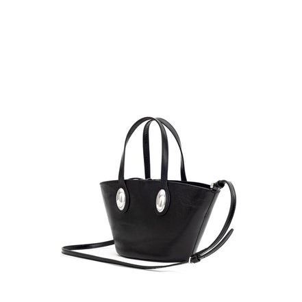 Τσάντα ώμου από μαύρο δέρμα Alexander Wang