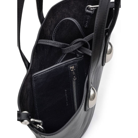 Τσάντα ώμου από μαύρο δέρμα Alexander Wang