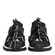 Dolce & Gabbana Μαύρα Λευκά Λογότυπα Παπούτσια Sneakers Sorrento